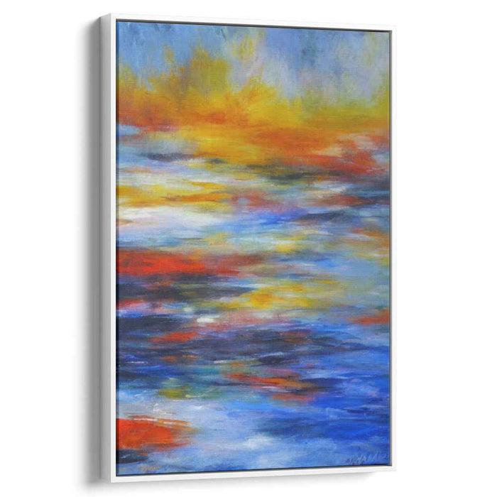 Blue Abstract Landscape #232