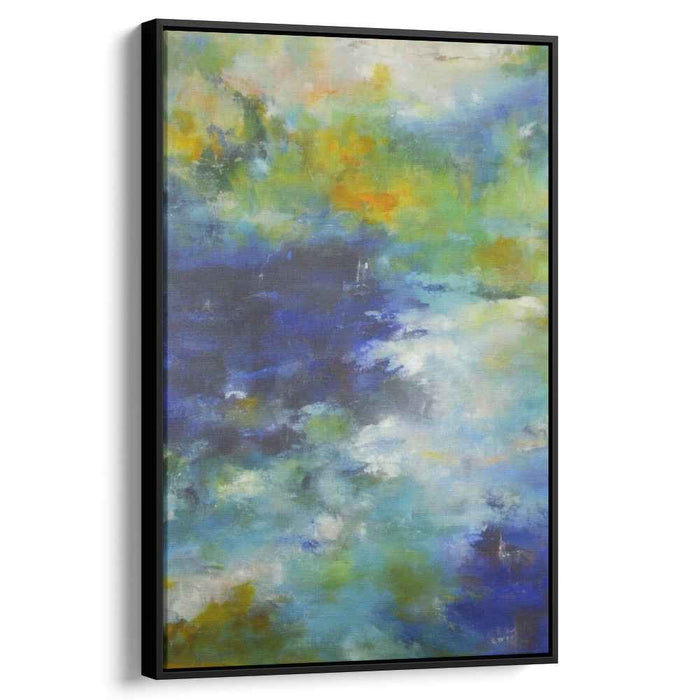 Blue Abstract Landscape #233