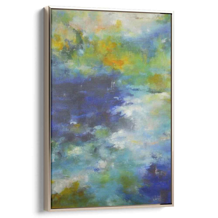 Blue Abstract Landscape #233