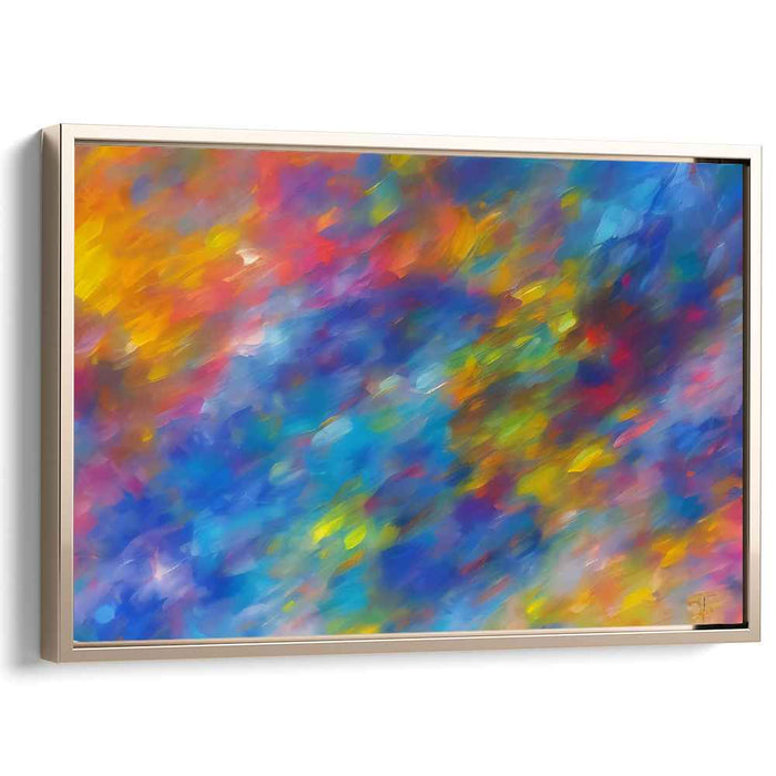 Blue Abstract Line #101