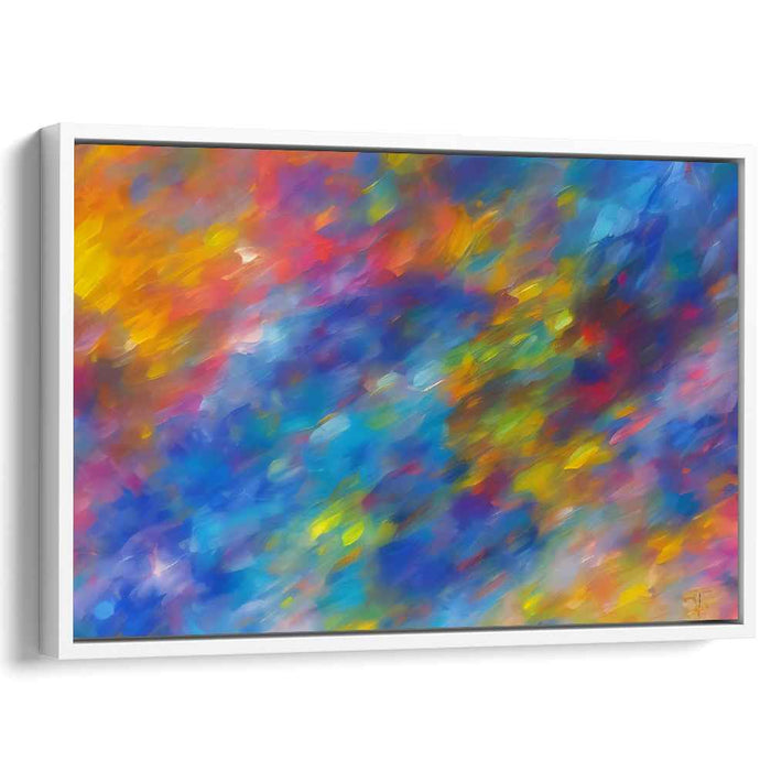 Blue Abstract Line #101