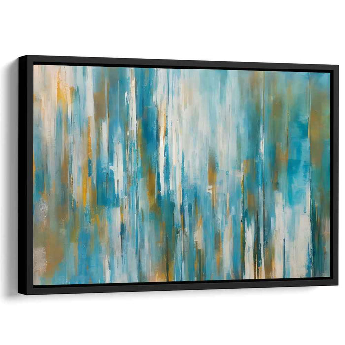 Blue Abstract Line #110