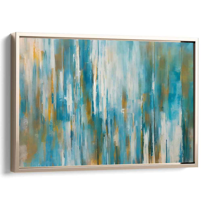 Blue Abstract Line #110