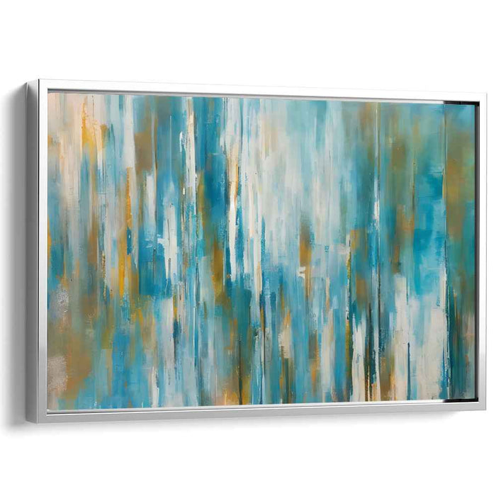 Blue Abstract Line #110