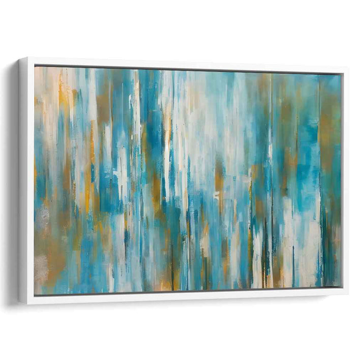 Blue Abstract Line #110