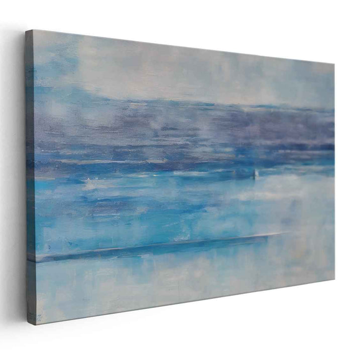 Blue Abstract Line #123