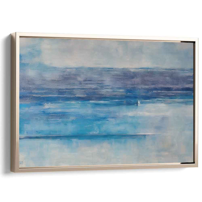 Blue Abstract Line #123