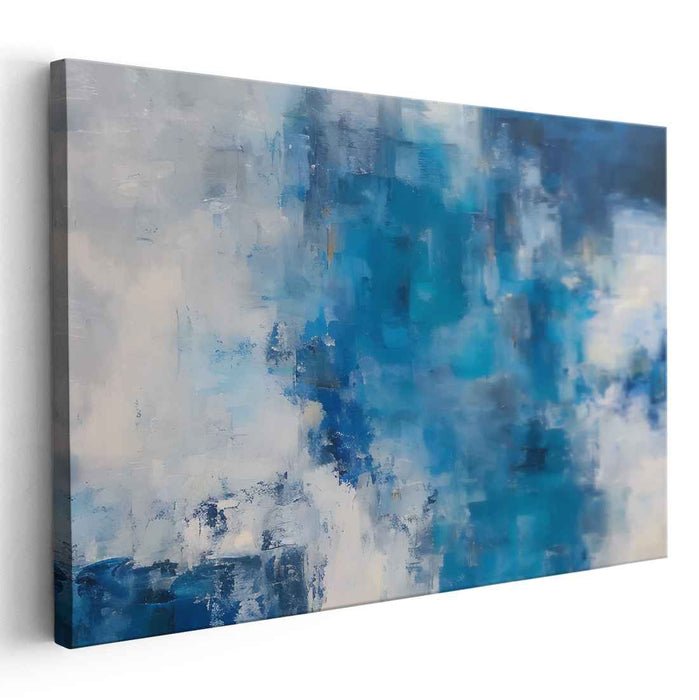 Blue Abstract Line #124