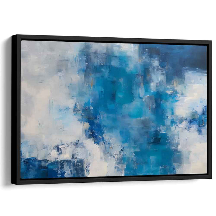 Blue Abstract Line #124