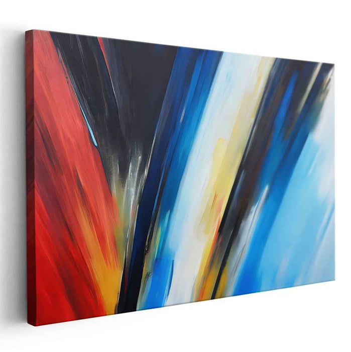 Blue Abstract Line #125