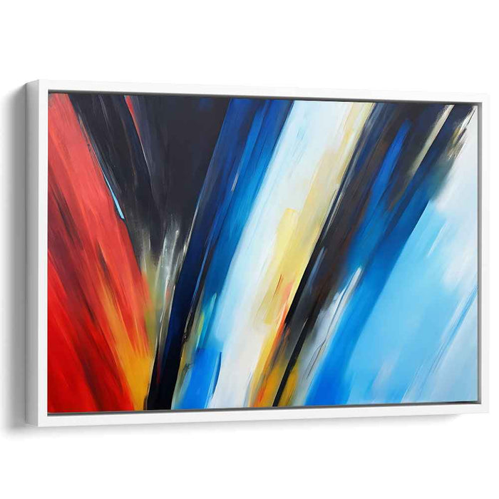 Blue Abstract Line #125