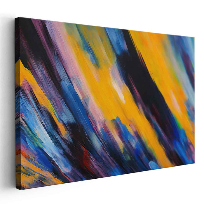 Blue Abstract Line #133