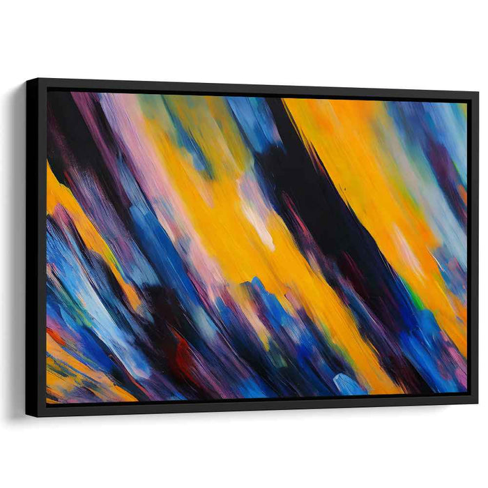 Blue Abstract Line #133