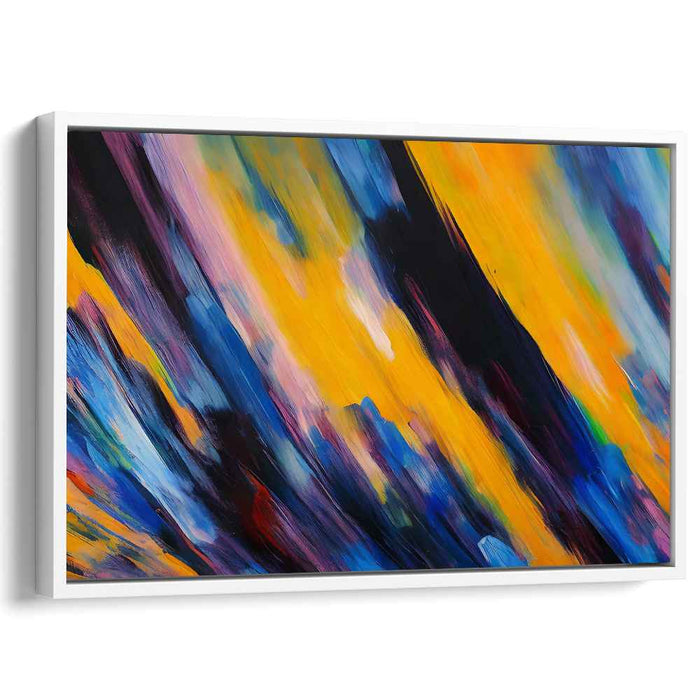 Blue Abstract Line #133