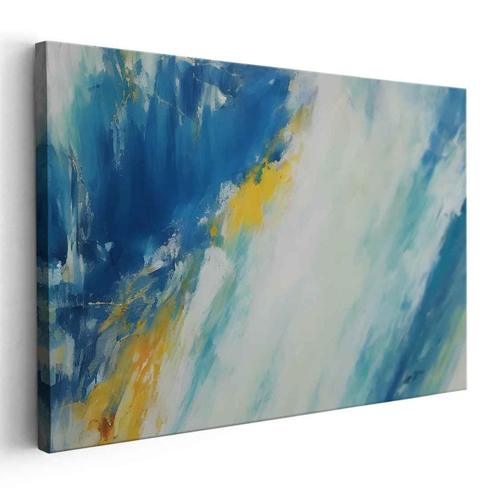 Blue Abstract Line #140