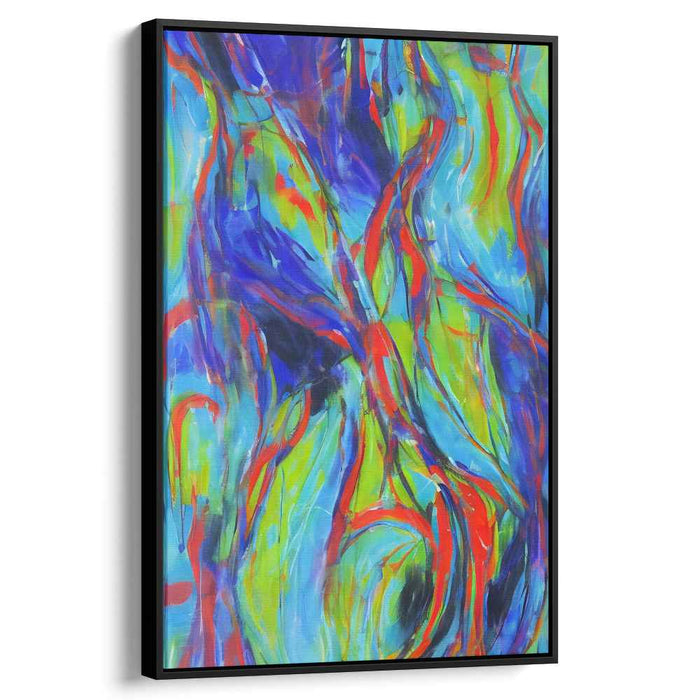 Blue Abstract Line #221