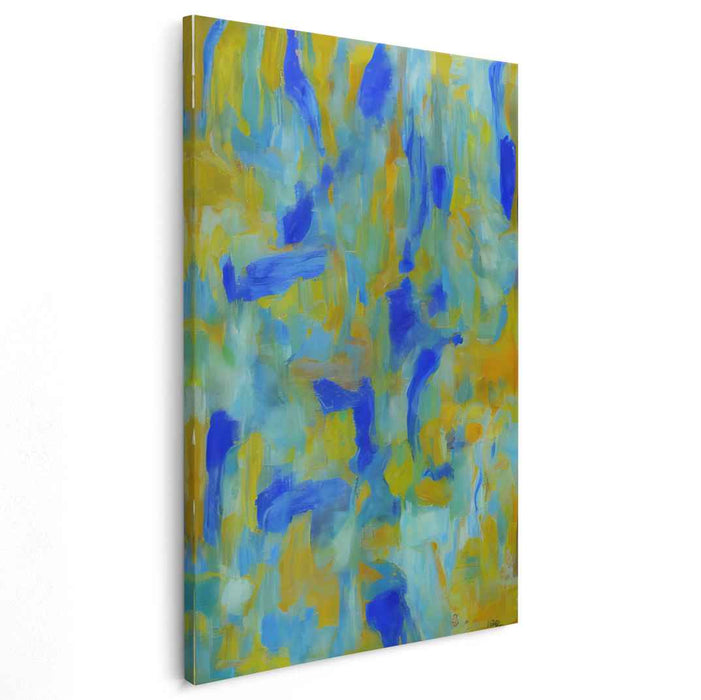 Essence In Motion: Abstract Expressionist Canvas Art Print