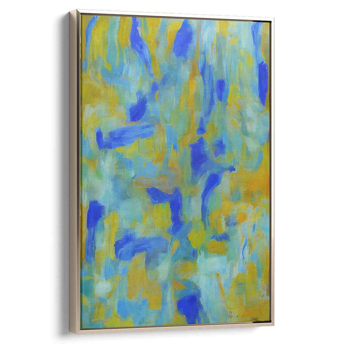 Essence In Motion: Abstract Expressionist Canvas Art Print