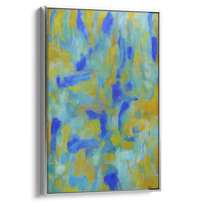 Essence In Motion: Abstract Expressionist Canvas Art Print