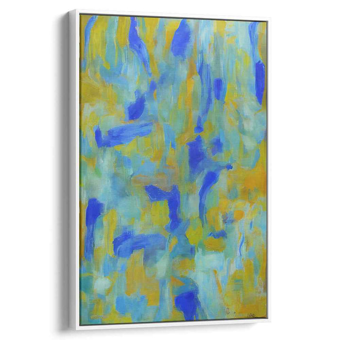 Essence In Motion: Abstract Expressionist Canvas Art Print