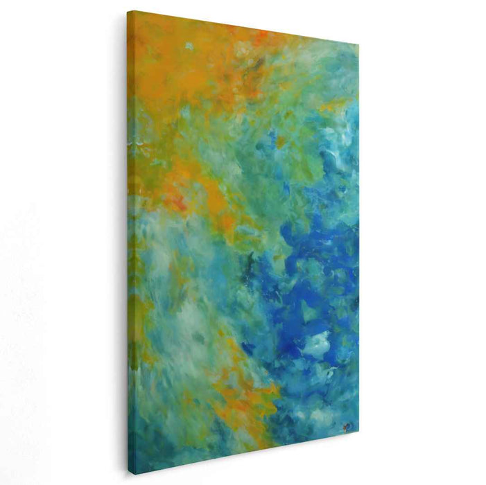 Blue Abstract Ocean #202