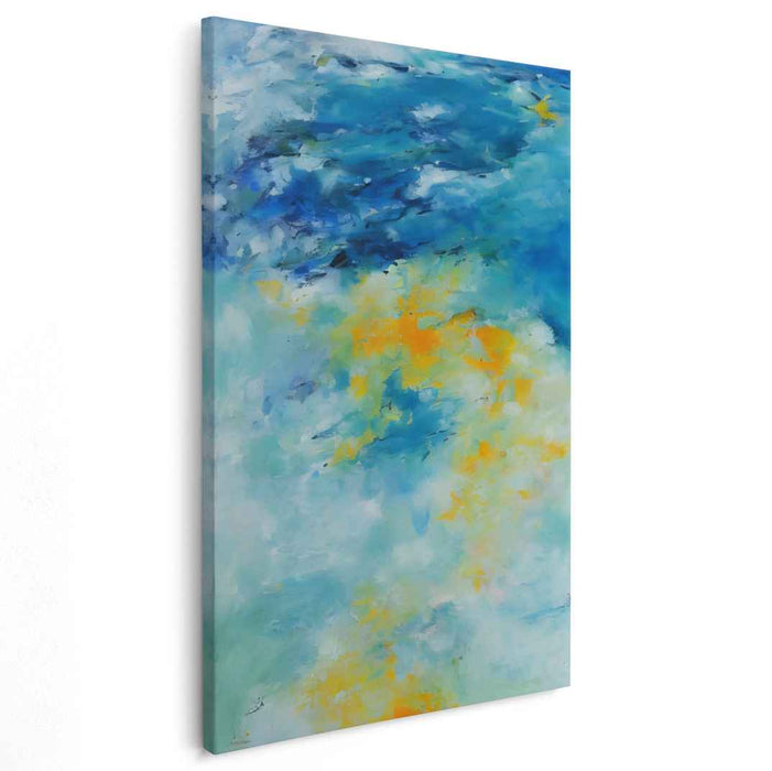 Blue Abstract Ocean #204