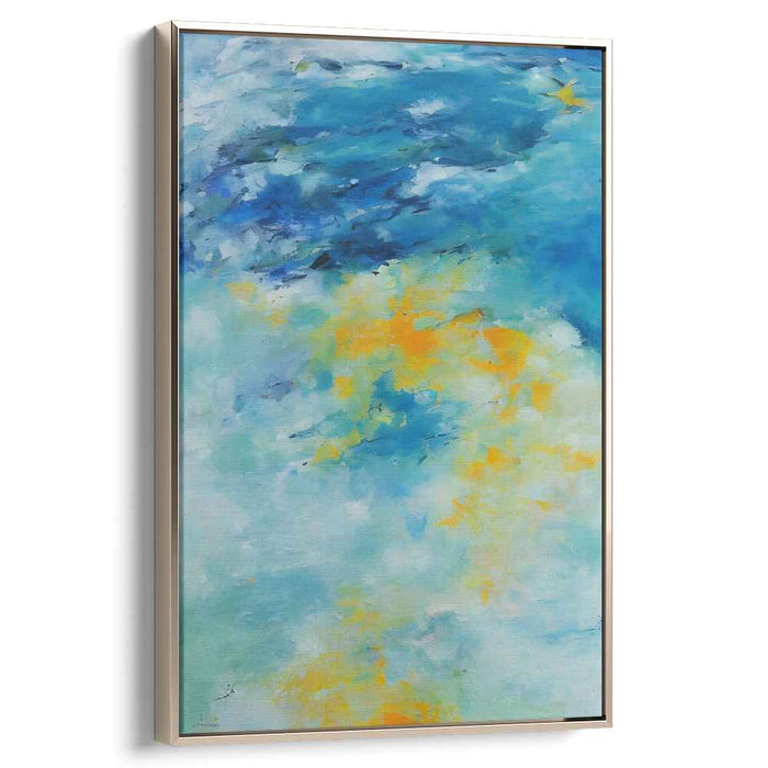 Blue Abstract Ocean #204