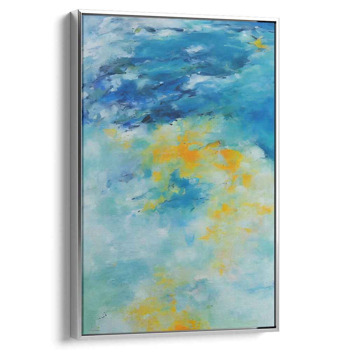 Blue Abstract Ocean #204