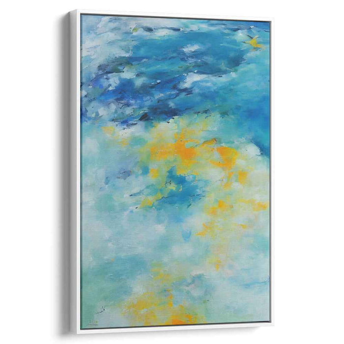 Blue Abstract Ocean #204