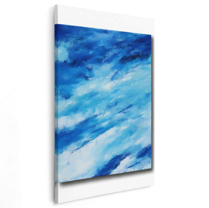 Blue Abstract Ocean #216