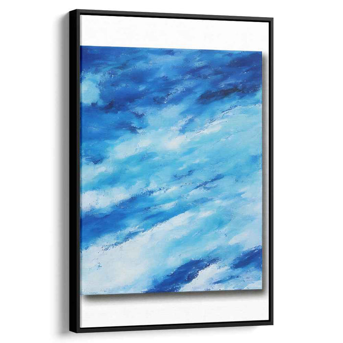 Blue Abstract Ocean #216