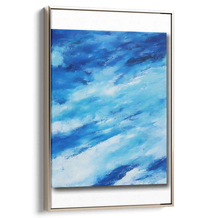 Blue Abstract Ocean #216