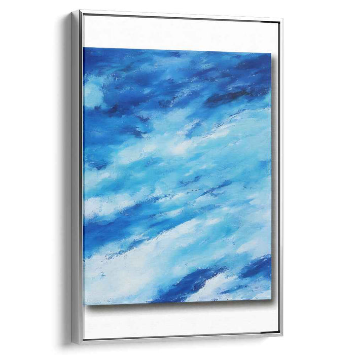 Blue Abstract Ocean #216