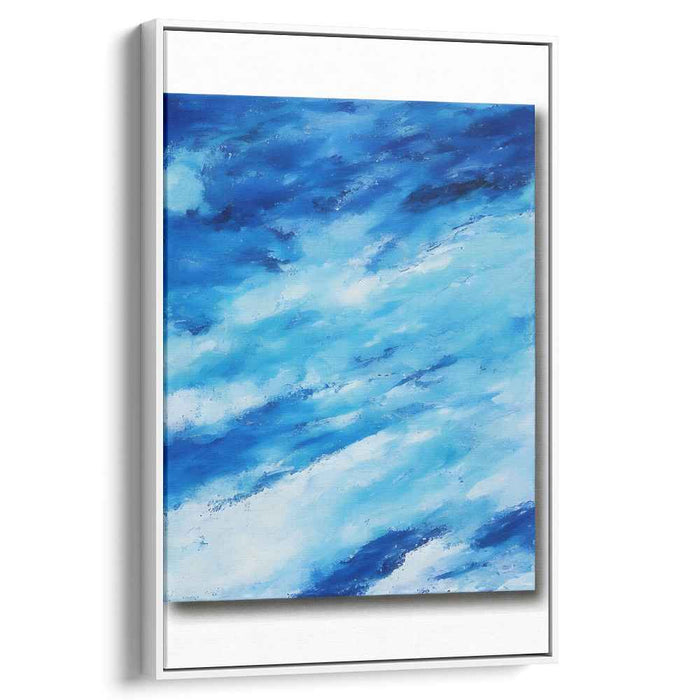 Blue Abstract Ocean #216