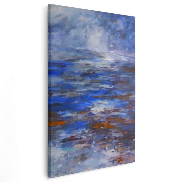 Blue Abstract Ocean #219