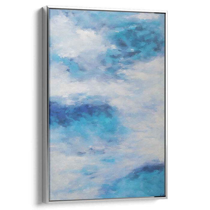 Blue Abstract Ocean #223