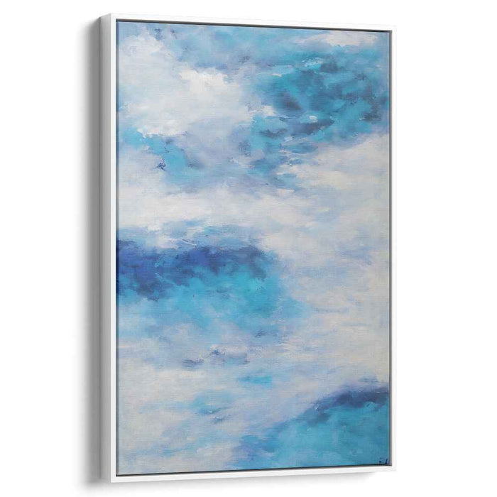 Blue Abstract Ocean #223