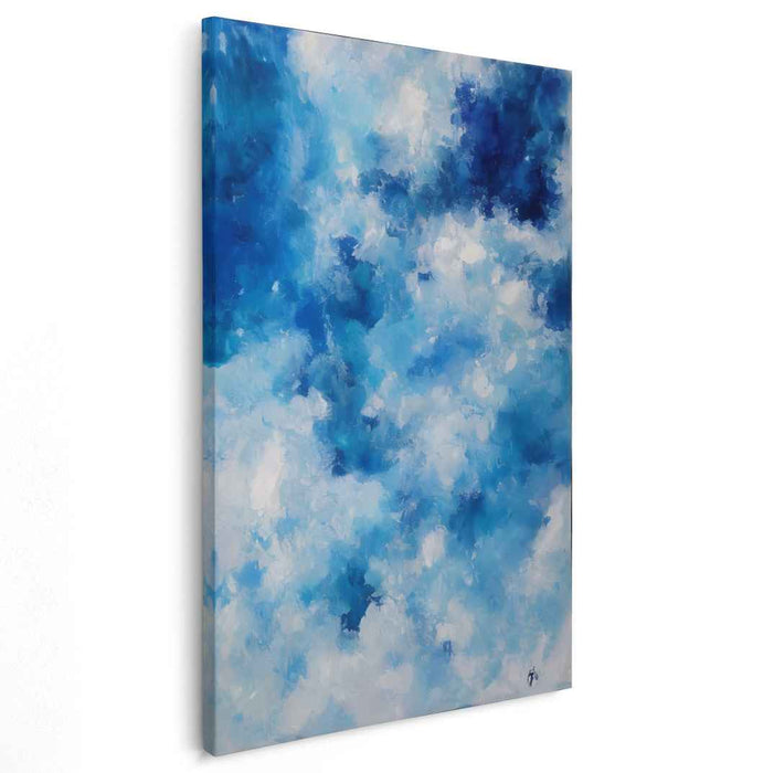 Blue Abstract Ocean #224