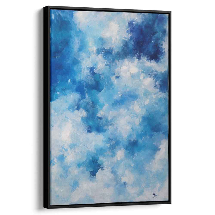 Blue Abstract Ocean #224