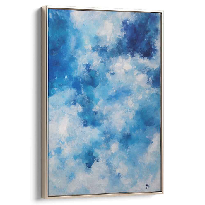 Blue Abstract Ocean #224