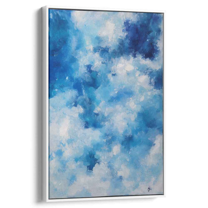 Blue Abstract Ocean #224