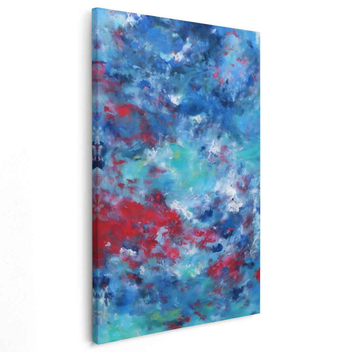 Blue Abstract Ocean #227