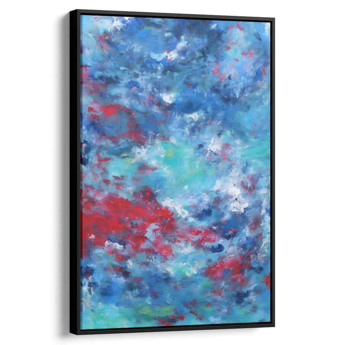 Blue Abstract Ocean #227