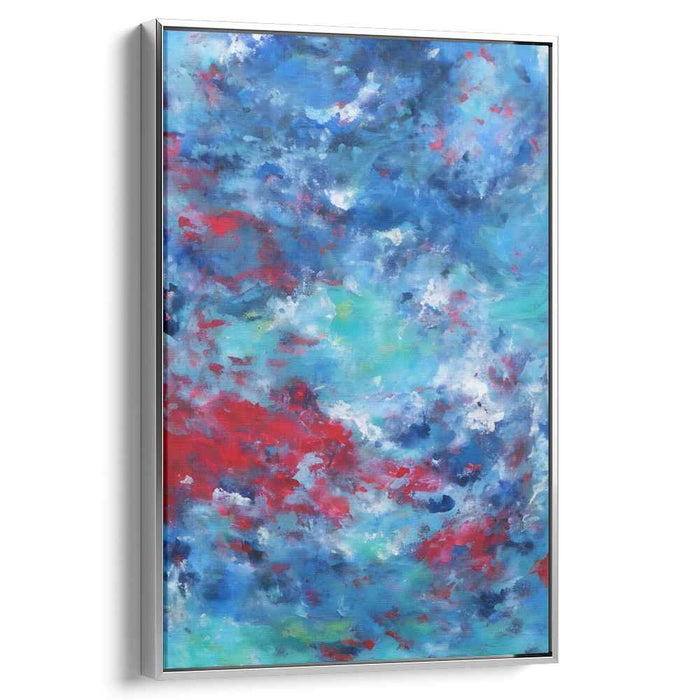 Blue Abstract Ocean #227