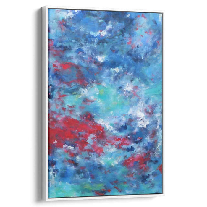 Blue Abstract Ocean #227