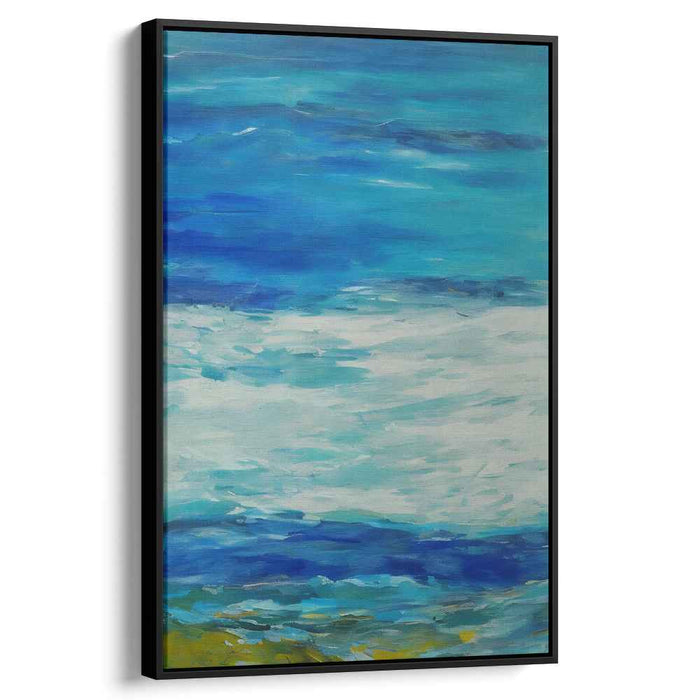 Blue Abstract Ocean #231