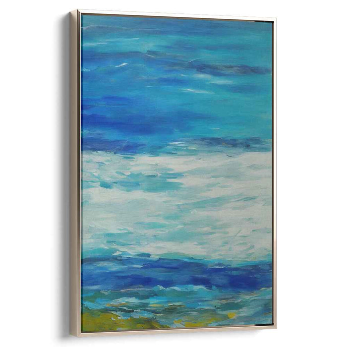 Blue Abstract Ocean #231