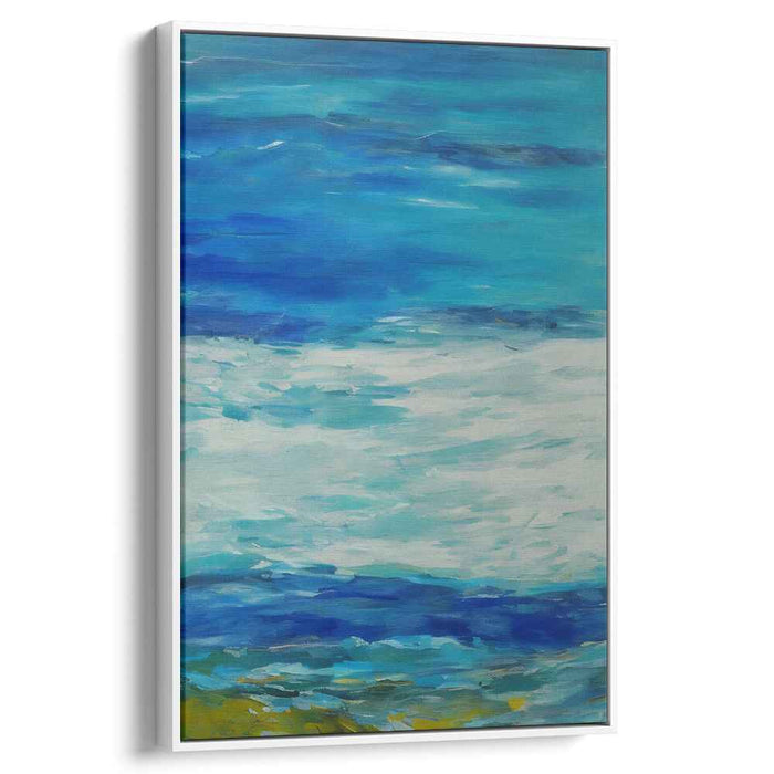 Blue Abstract Ocean #231