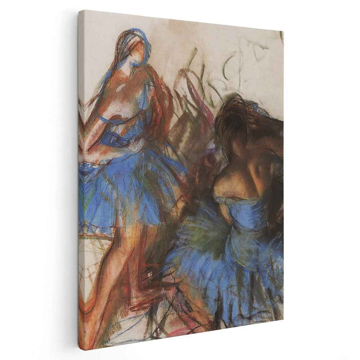 Blue Ballerinas (1922) by Zinaida Serebriakova