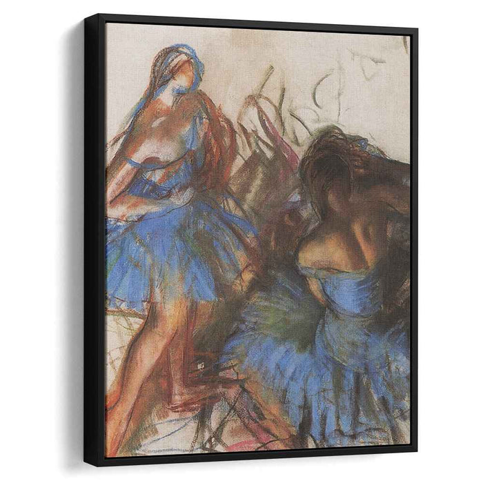 Blue Ballerinas (1922) by Zinaida Serebriakova